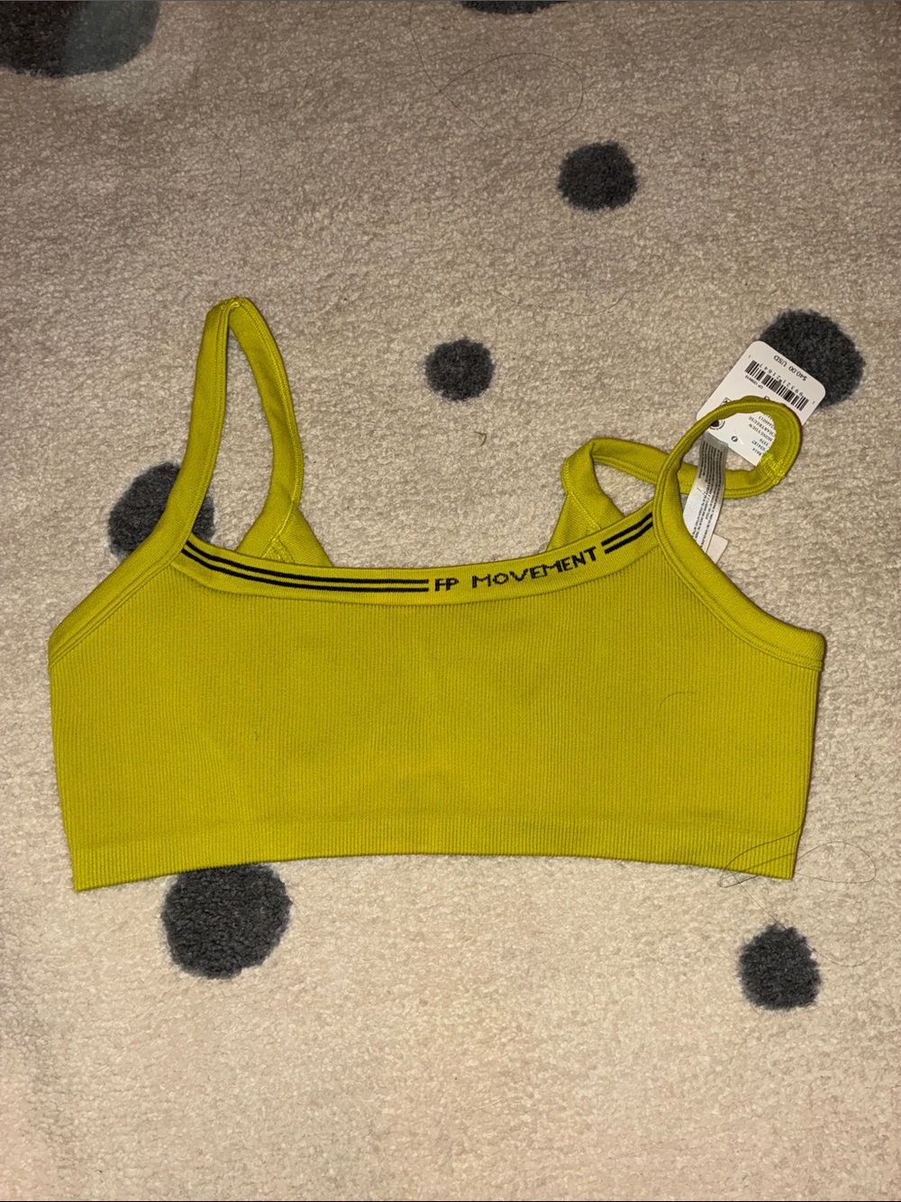 Free people Ribbed Sports Bralette Bra